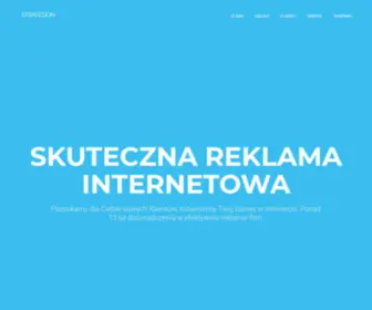 Strategon.pl(Reklama firmy w Internecie) Screenshot