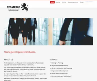 Strategor.ca(Our consulting services inc) Screenshot