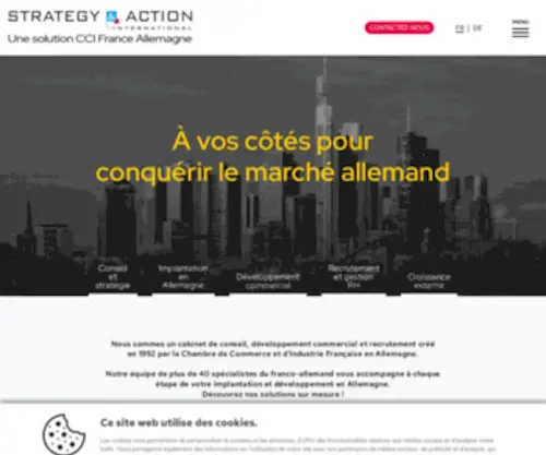 Strategy-Action.com(Implantation et développement en Allemagne) Screenshot