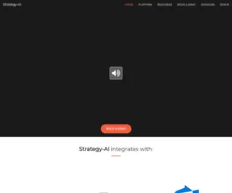 Strategy-AI.com(Strategic task management) Screenshot