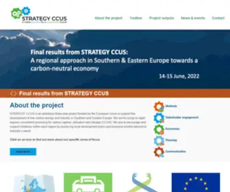 Strategyccus.eu(Strategy CCUS) Screenshot