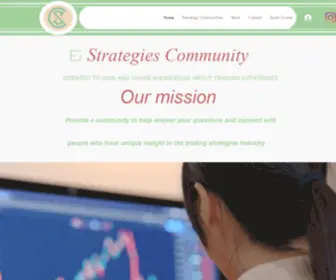 Strategycommunity.com(Trading community) Screenshot