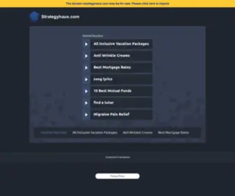 Strategyhaus.com(Strategyhaus) Screenshot