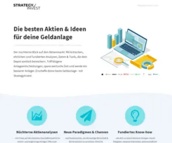 Strategyinvest.de(Hochwertige Aktienanalysen & Investment) Screenshot