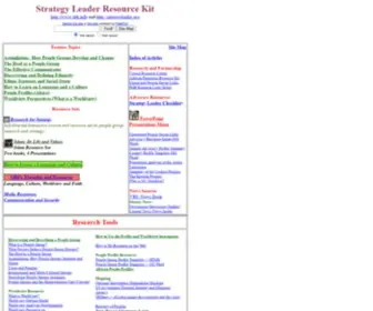 Strategyleader.org(Strategy Leader Resource Kit) Screenshot