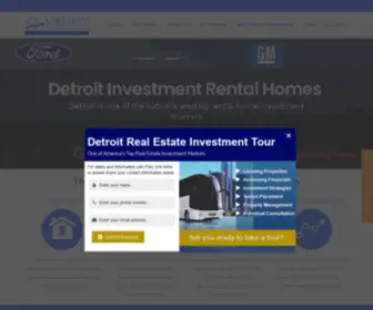 Strategyproperties.com(Investing in Detroit) Screenshot