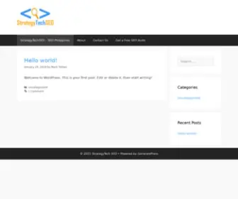 Strategytechseo.com(StrategyTech SEO) Screenshot