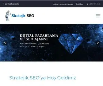 Stratejikseo.com(Veri Odaklı Dijital Pazarlama Ve SEO Ajansı ) Screenshot