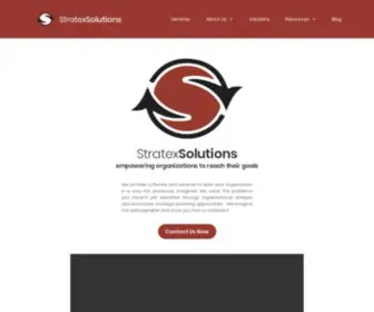 Stratexsolutions.com(Strategic Planning & Organizational Assessments) Screenshot