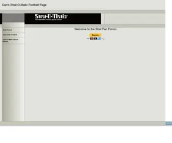 Stratfanforum.com(Strat Fan Forum) Screenshot