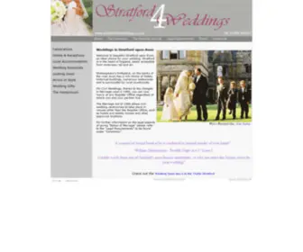 Stratford4Weddings.co.uk(For all your wedding needs in Stratford) Screenshot