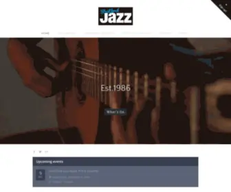 Stratfordjazz.org.uk(Warwickshire) Screenshot