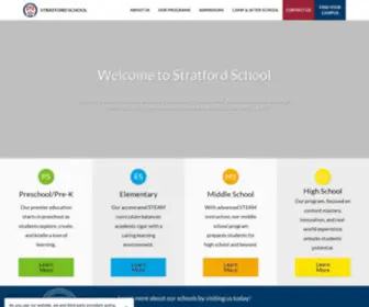 Stratfordschools.com(Private Preschool) Screenshot