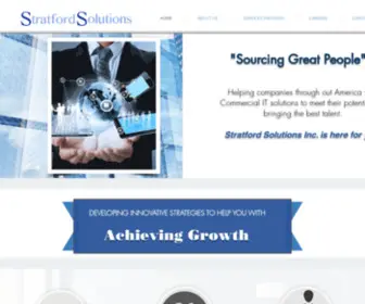 Stratfordsolutionsinc.com(Stratford-solutions) Screenshot