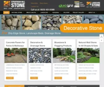 Strathamhillstone.com(New England’s Leading Supplier of Landscaping Materials) Screenshot