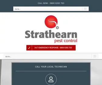 Strathearnpestcontrol.co.uk(Strathearn Pest Control) Screenshot