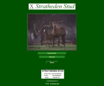 Strathedenstud.com.au(Racing Pages) Screenshot