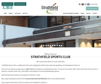 Strathfieldsportsclub.com.au(Strathfield sports club) Screenshot