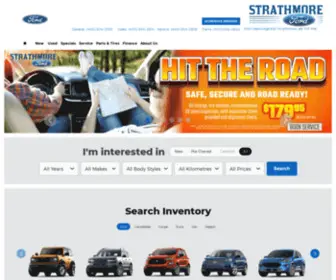 Strathmoreford.com(Strathmore Ford) Screenshot