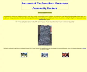 Strathmoreglens.org(SGRP) Screenshot