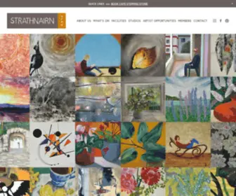 Strathnairn.com.au(Strathnairn Arts) Screenshot