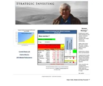 Stratinv.net(Strategic Investing Strategic Investing) Screenshot