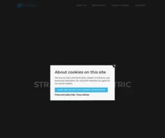 Stratio.com(Transform and build your digital strategy around Big Data and AI) Screenshot