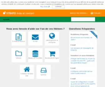 Strato-Faq.fr(STRATO FAQ) Screenshot