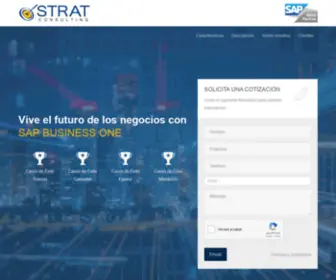 Stratperu.net(Strat Consulting) Screenshot