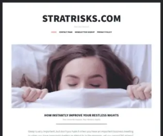 Stratrisks.com(Risk and Reward) Screenshot