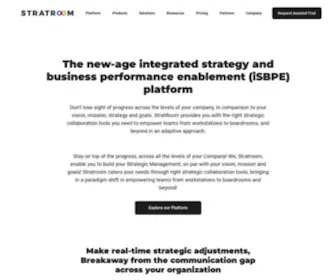 Stratroom.io(Find the best enterprise performance management software) Screenshot