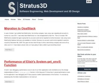 Stratus3D.com(Stratus3D) Screenshot