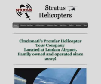 Stratushelicopters.com(Stratus Helicopters) Screenshot