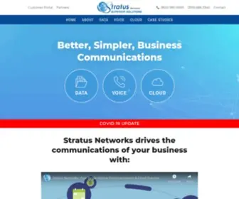 Stratusnet.com(Stratus Networks) Screenshot