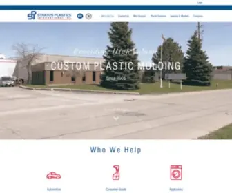 Stratusplastics.com(Stratus Plastics) Screenshot