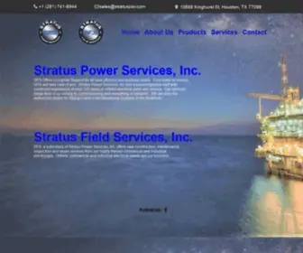 Stratuspwr.com(Electrical Services in Houston) Screenshot