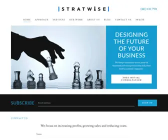 Stratwiseconsulting.com(StratWise Consulting) Screenshot