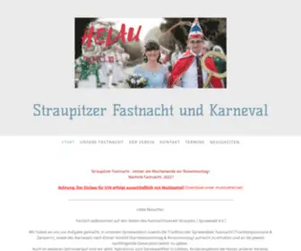 Straupitz.com(Fastnacht seitFastnachtsverein Straupitz) Screenshot