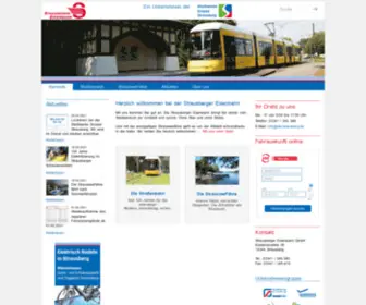 Strausbergereisenbahn.de(Herzlich willkommen bei der Strausberger Eisenbahn) Screenshot