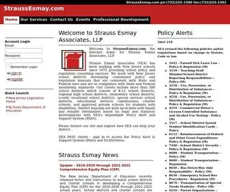Straussesmay.com(Strauss Esmay Associates) Screenshot