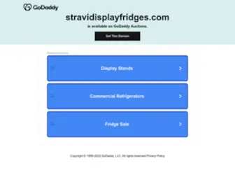 Stravidisplayfridges.com(Business, Office & Industrial') Screenshot