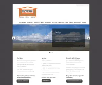Strawbaleconstruction.com(Strawbale Construction) Screenshot