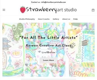 Strawberryartstudio.com(Strawberry Art Studio) Screenshot