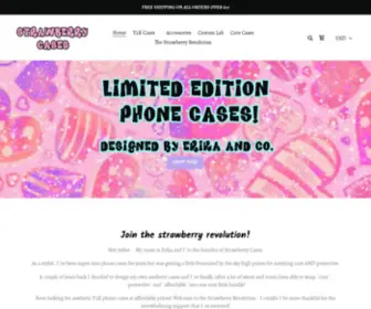 Strawberrycases.com(Strawberry Cases) Screenshot