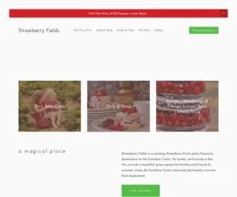 Strawberryfields.com.au(Strawberry Fields) Screenshot