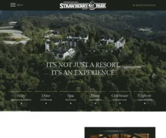 Strawberryparkresorts.com(Where Holidays Are Forever) Screenshot