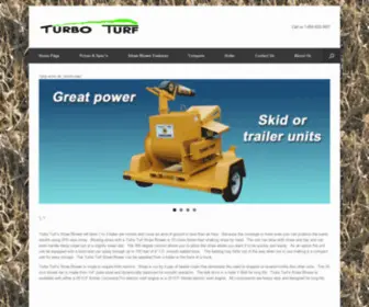 Strawblowers.com(Turbo Turf's Straw Blower will blow 2) Screenshot