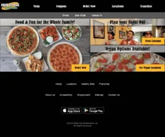 Strawhatpizza.com(Straw Hat Pizza) Screenshot