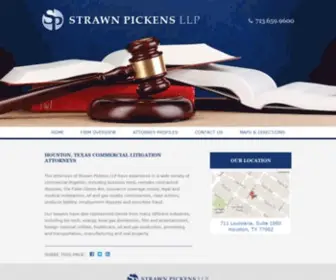 Strawnpickens.com(Strawn Pickens LLP) Screenshot