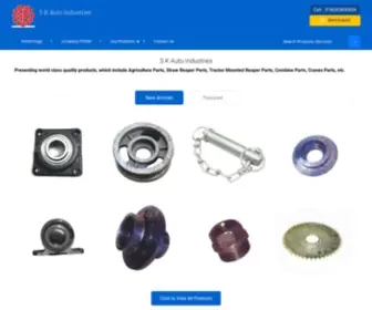 Strawreaperparts.com(Straw Reaper Parts Manufacturer) Screenshot